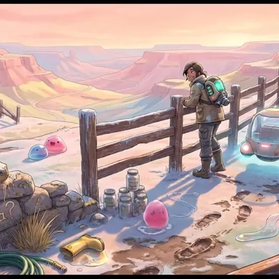 Fence Before Canyon