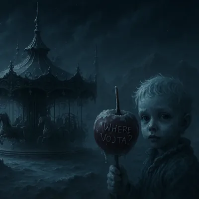 Moonlit Carousel Lament