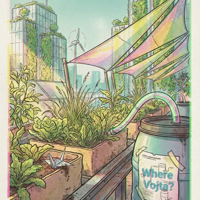 Iridescent Rooftrace